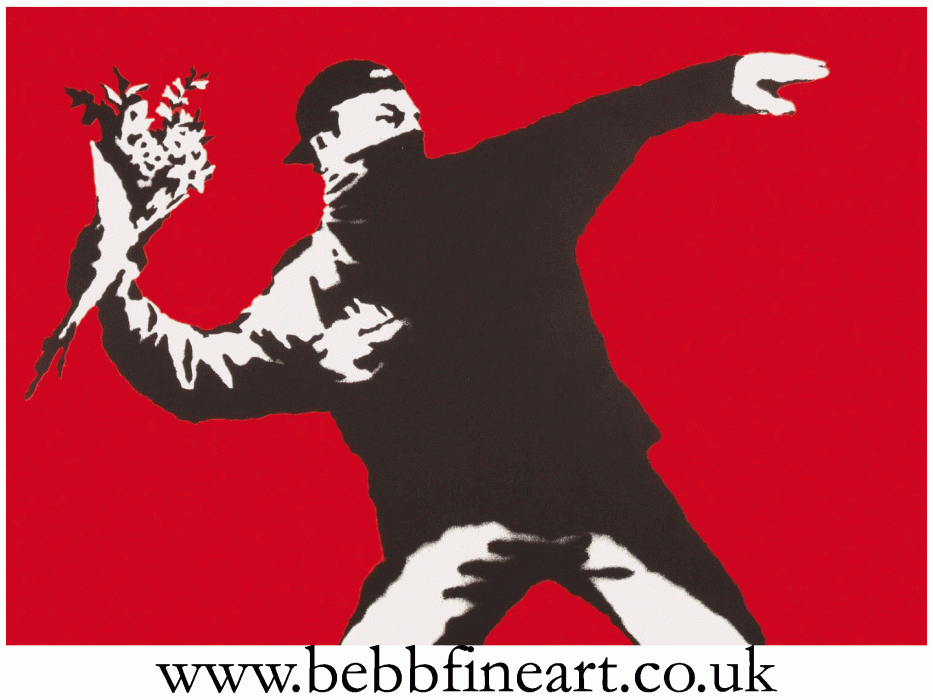 Love is in the air (flower thrower)