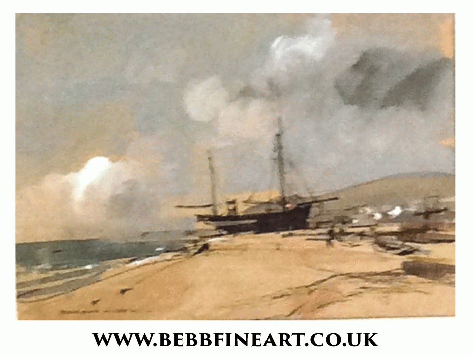 Beached Boat, Hastings, Sussex