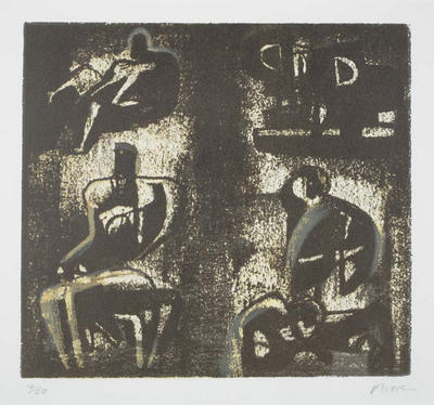 Henry Moore. Lithograph SOLD