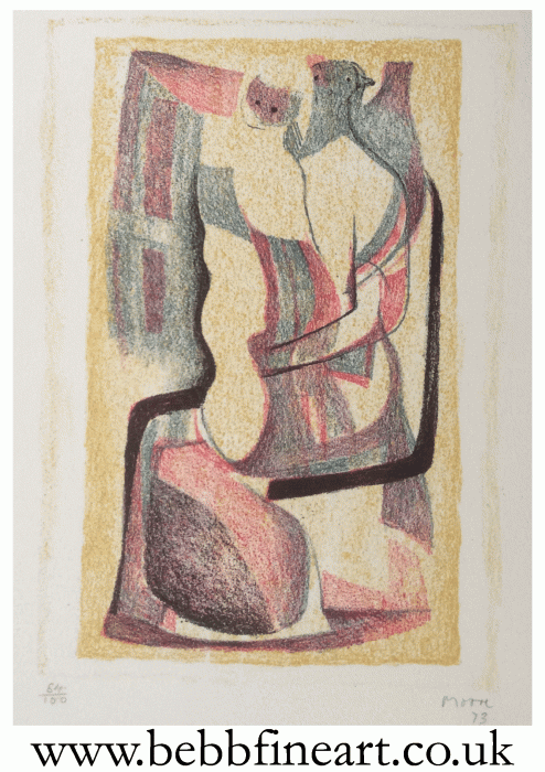  Seated Mother and Child