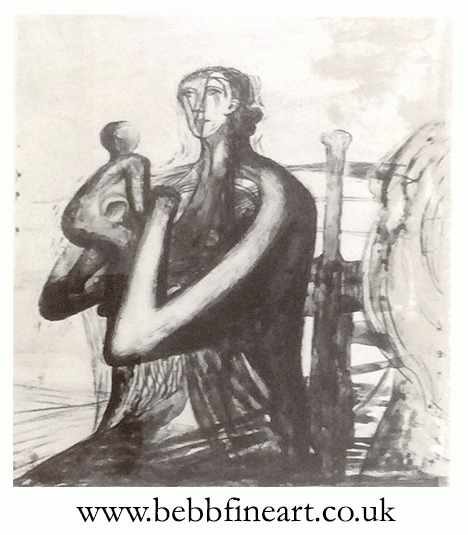 Mother and Child Seated