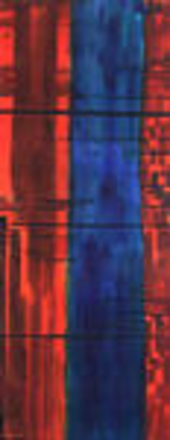 Original Cartoon on stained glass