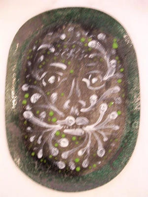 Green Man, Ceramic