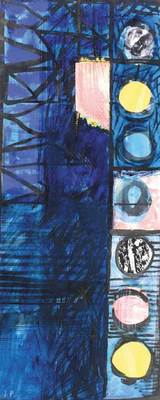 Cartoon for stained glass window in Coventry Cathe