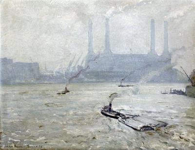 Battersea across the Thames