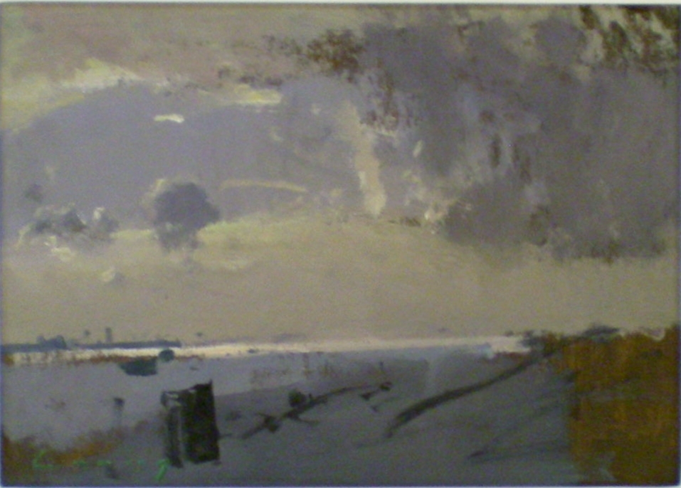 Beach Scene at Low Tide